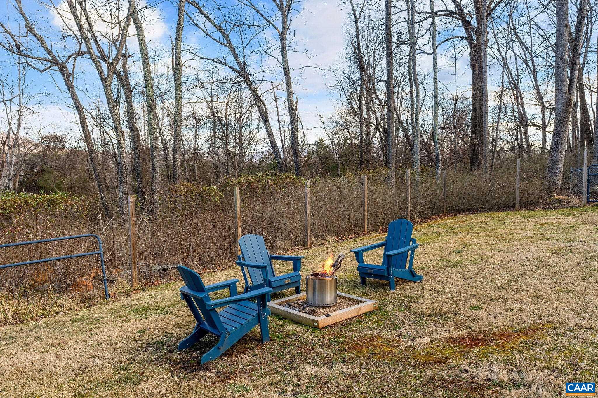 57 Pounding Branch Road Afton, VA 22920 - Photo 28 of 31 a backyard of a house with table and chairs