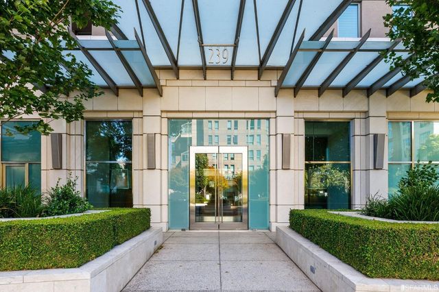 a view of a porch with garden