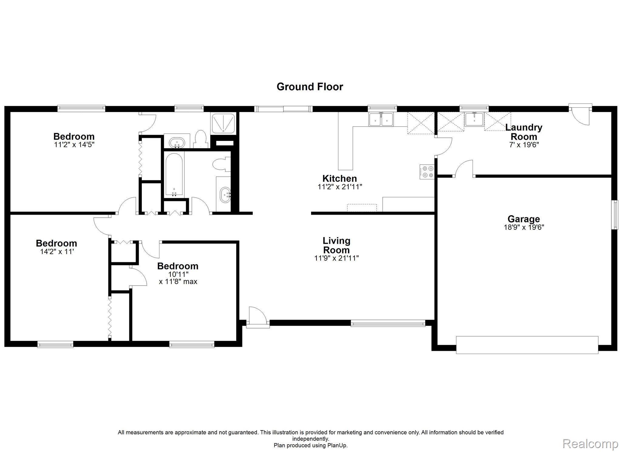 43300 Fret Road Belleville, MI 48111 - Photo 34 of 34 43300 Fret Floor Plan.jpeg