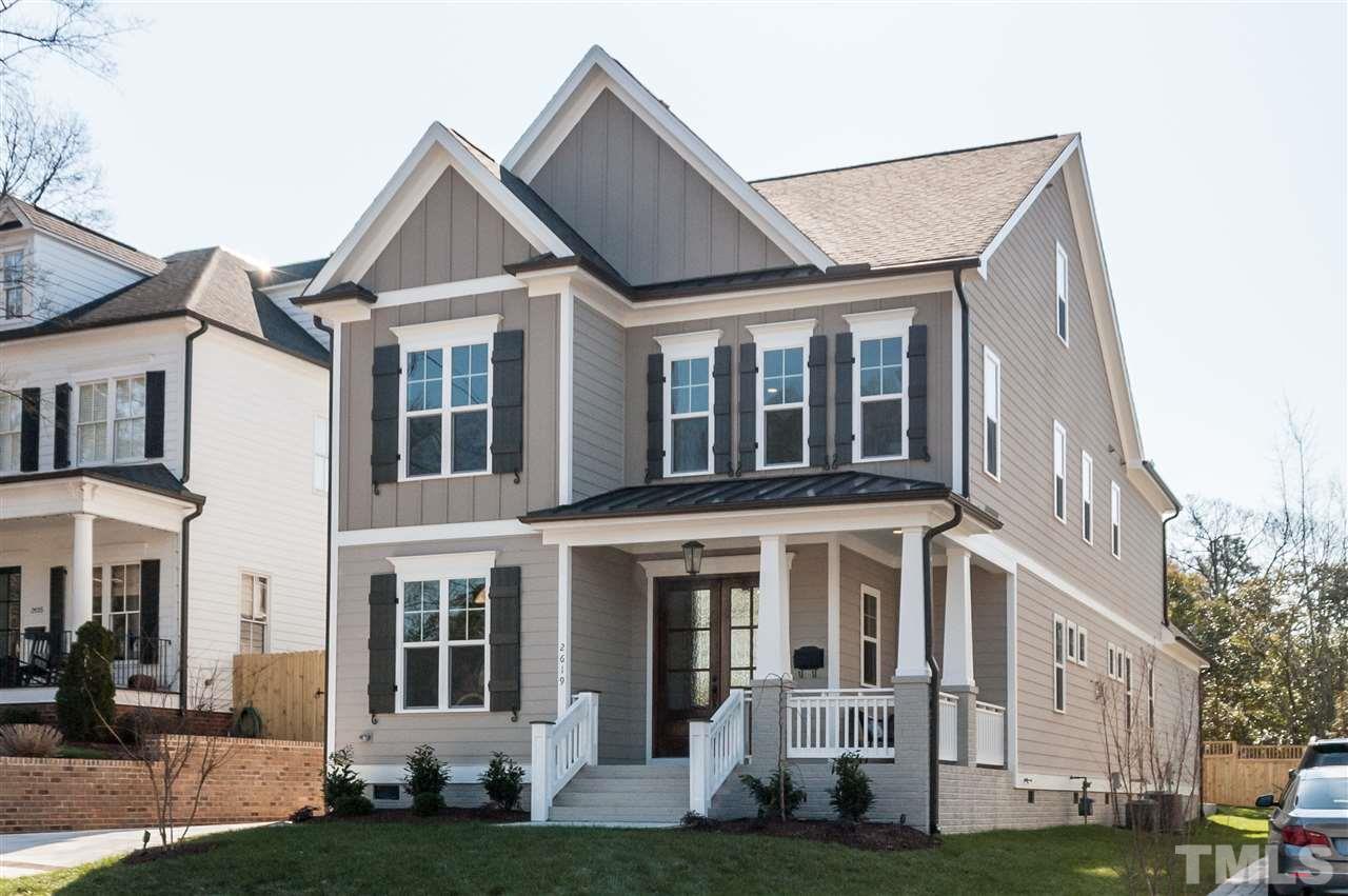 2619 Davis Street Raleigh, NC 27608 - Photo 1 of 25 a front view of a house with a yard