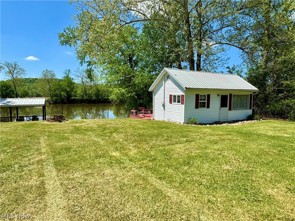8551 South River Road Blue Rock, OH 43720 - Photo 13 of 43 View of yard with a water view