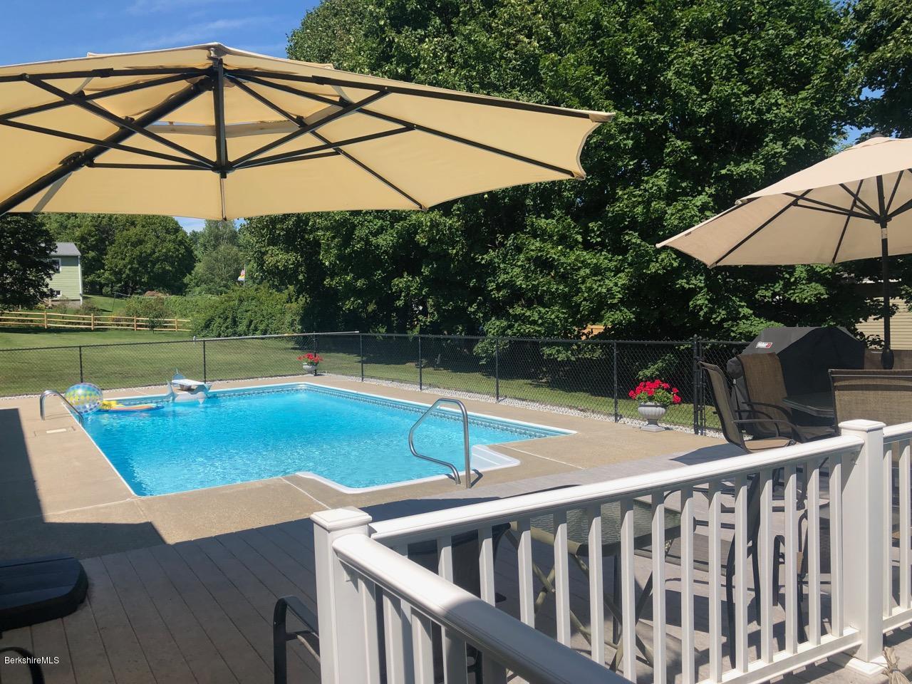 4 Patterson Road Lenox, MA 01242 - Photo 6 of 47 Pool view from back door