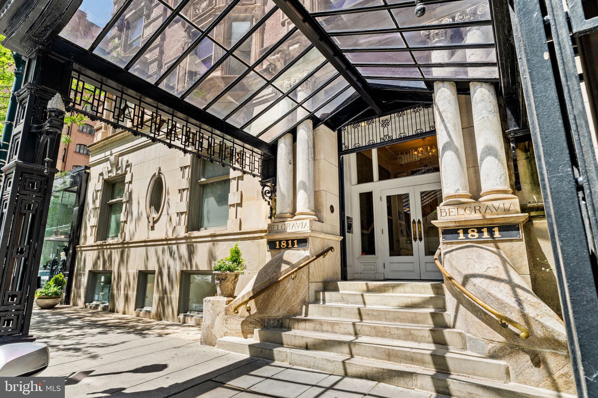 1811 Chestnut Street, Unit 701 Philadelphia, PA 19103 - Photo 1 of 26 a view of a house with wooden stairs