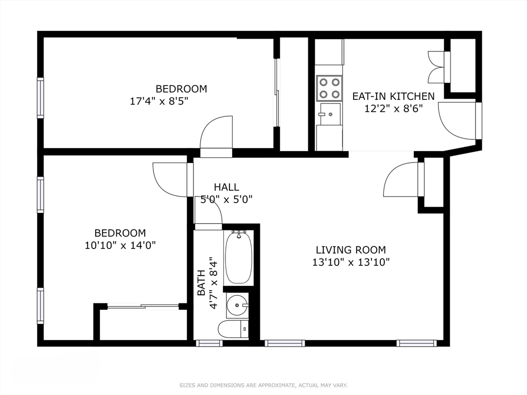 11 Aberdeen Street, Unit 4 Boston, MA 02215 - Photo 2 of 22 Gallery Image 2