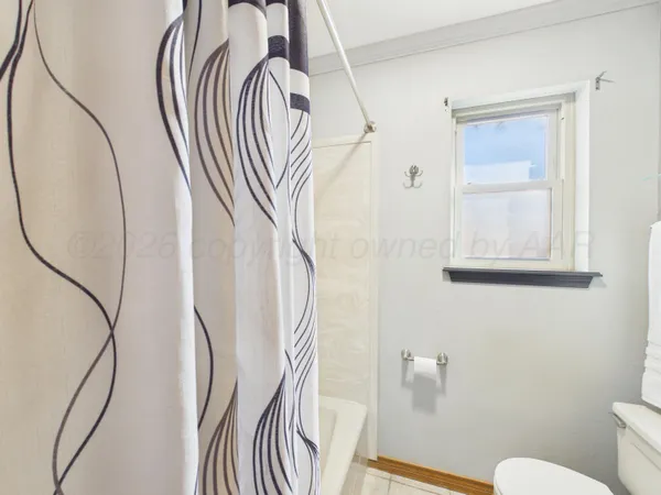 a view of a bathroom from a bathroom