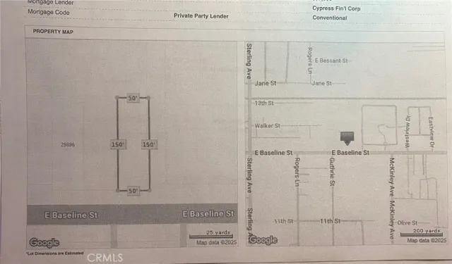 a view of a glass door