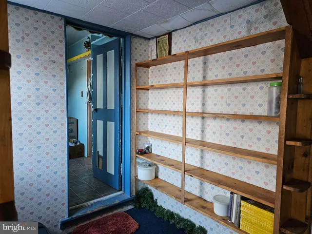 a view of front door