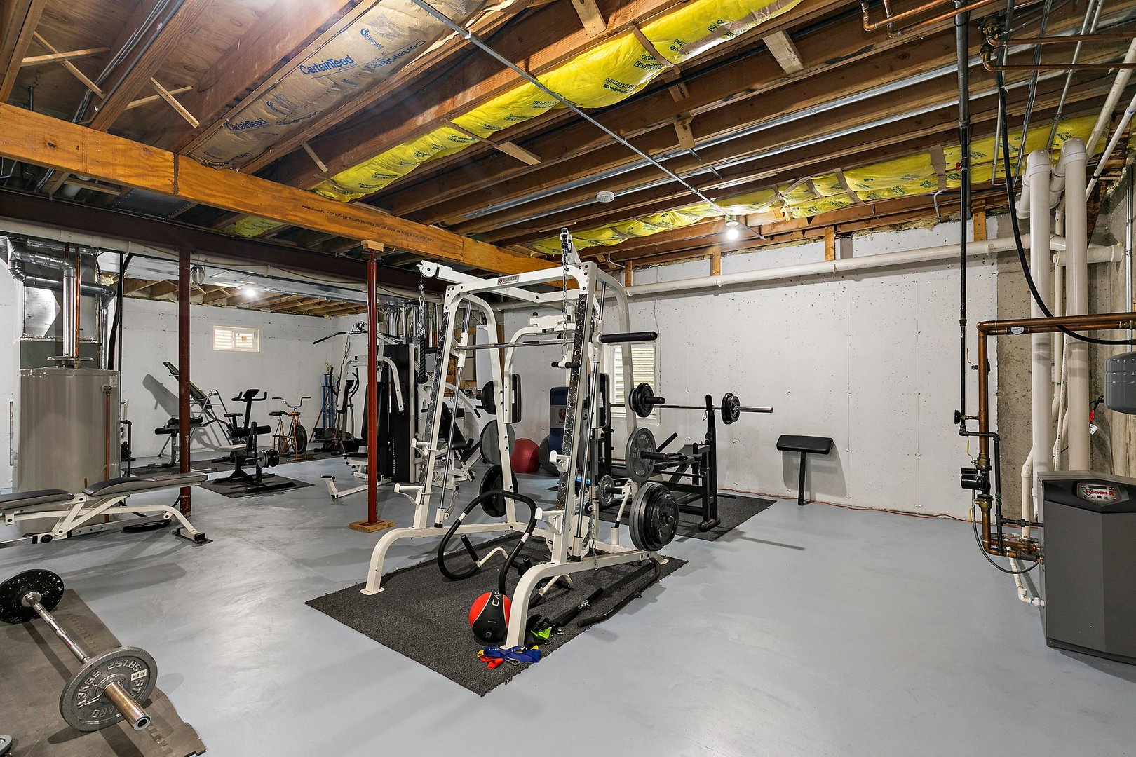 550 Maplewood Road Somonauk, IL 60552 - Photo 51 of 91 a view of a room with gym equipment