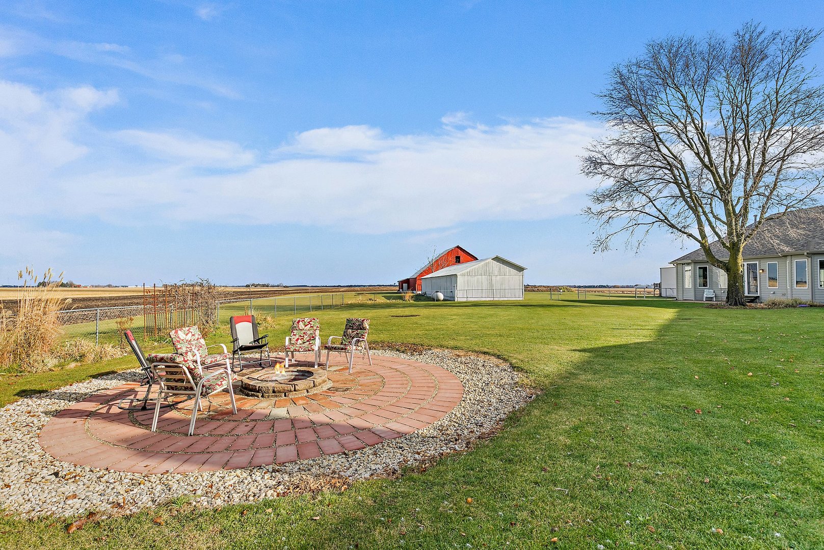 550 Maplewood Road Somonauk, IL 60552 - Photo 59 of 91 an outdoor space with swimming pool and furniture