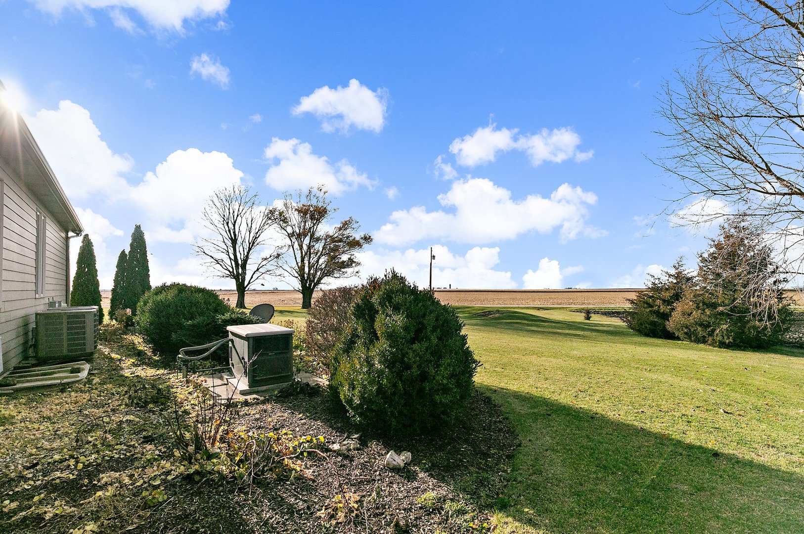 550 Maplewood Road Somonauk, IL 60552 - Photo 73 of 91 a view of a water fountain and a big yard