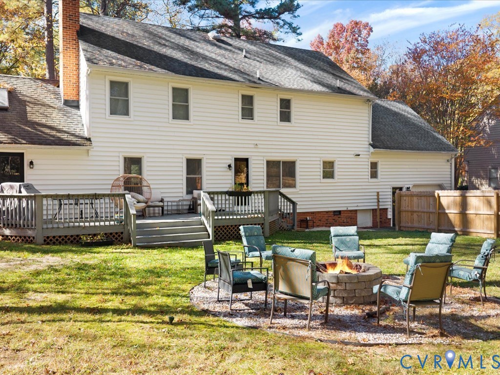 8810 Cardiff Road Chesterfield, VA 23236 - Photo 8 of 30 a view of a house with swimming pool and sitting area