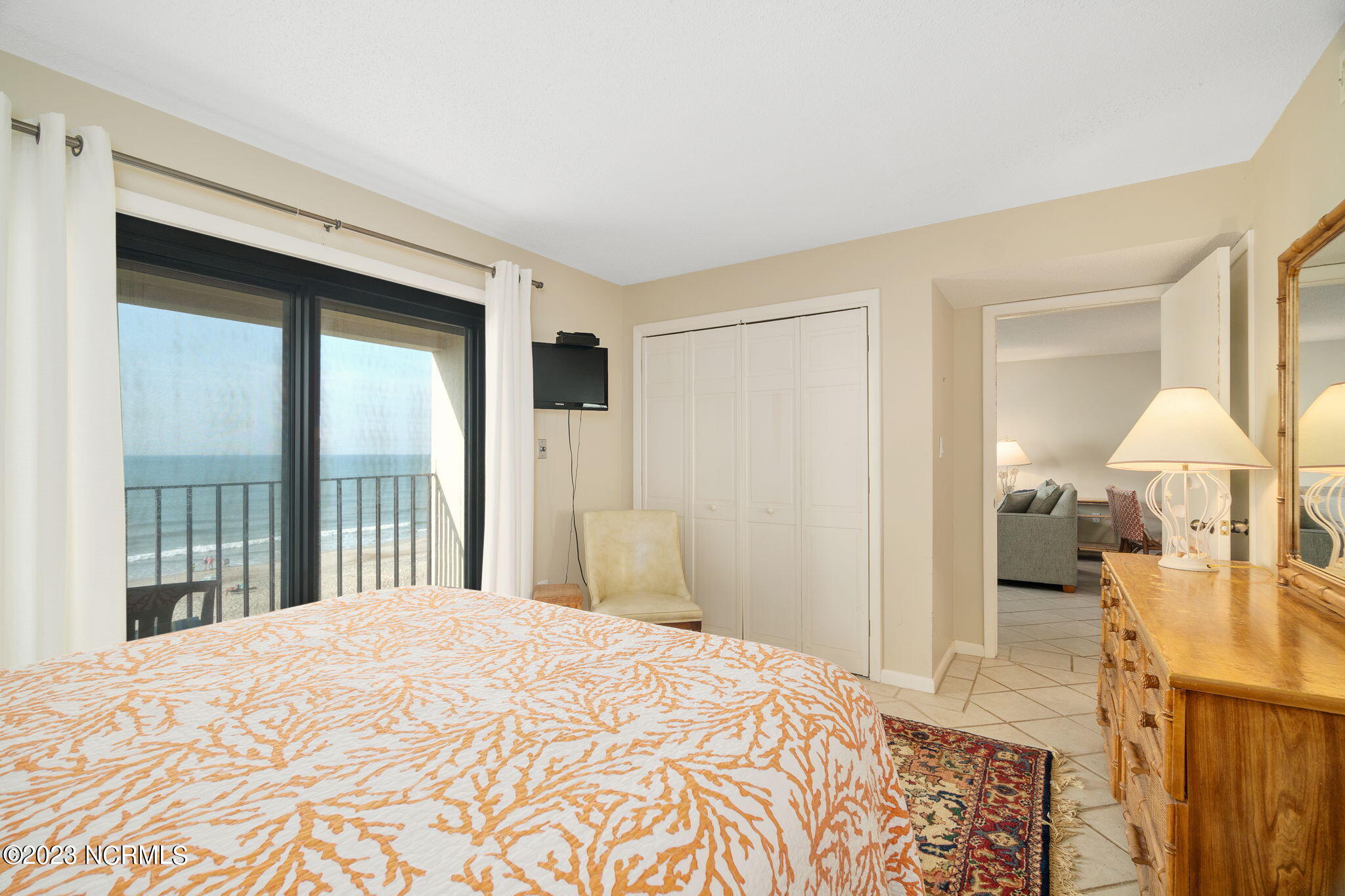 1505 Salter Path Road, Unit 303 Indian Beach, NC 28512 - Photo 17 of 34 Primary bedroom suite