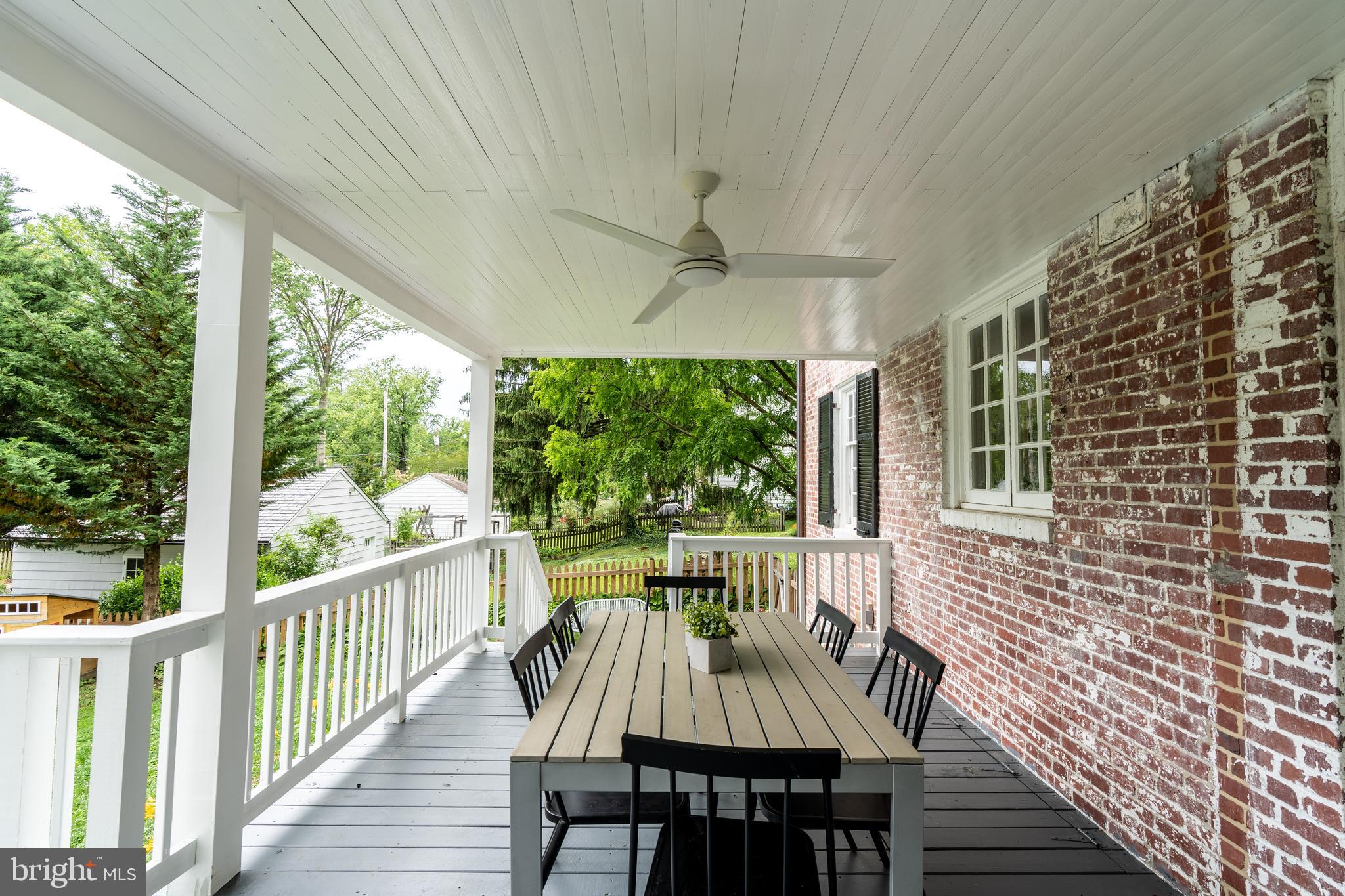 323 Tunbridge Road Baltimore, MD 21212 - Photo 49 of 53 Enjoy alfresco gatherings on the renovated porch