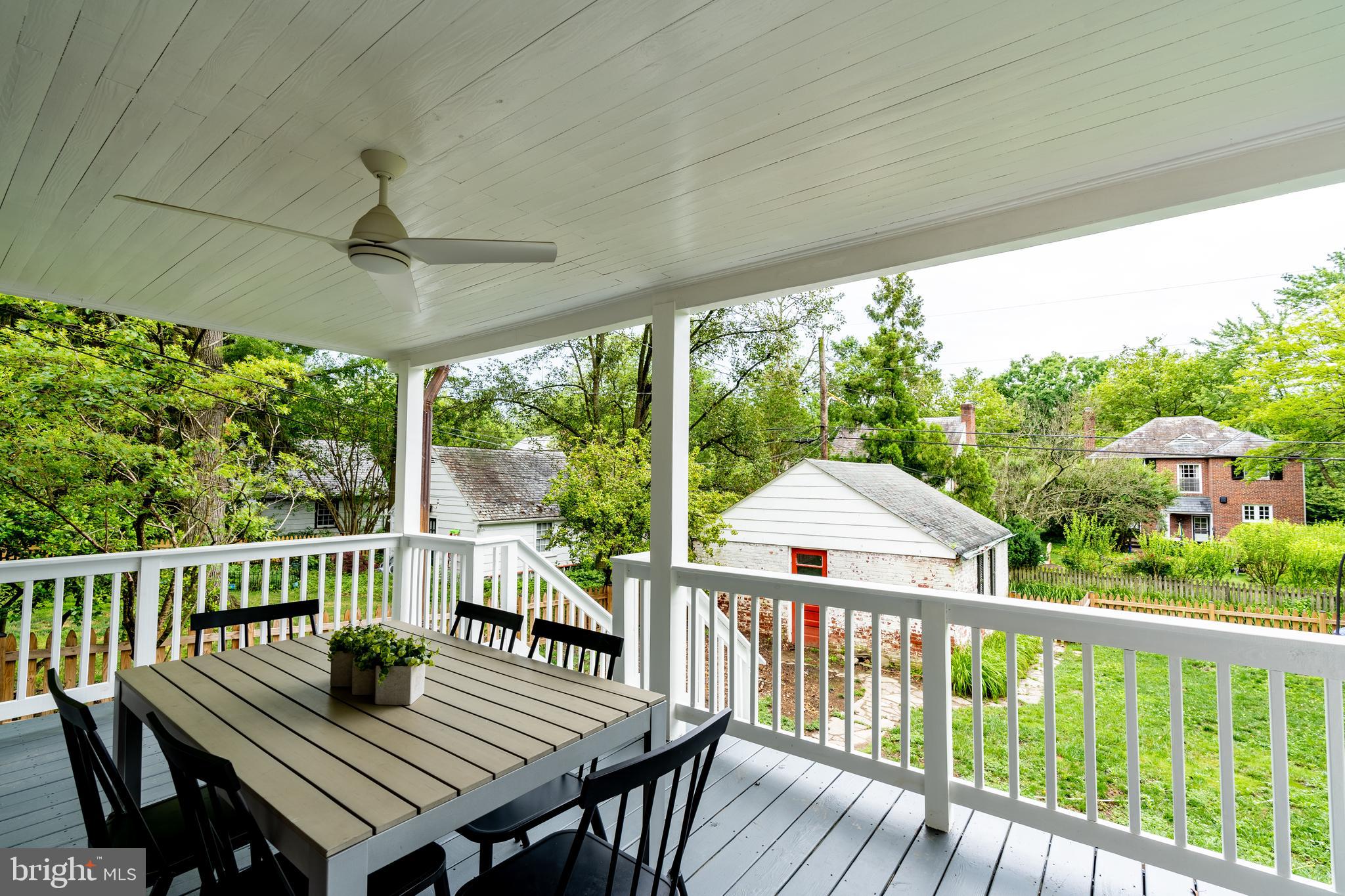 323 Tunbridge Road Baltimore, MD 21212 - Photo 51 of 53 Enjoy alfresco gatherings on the renovated porch