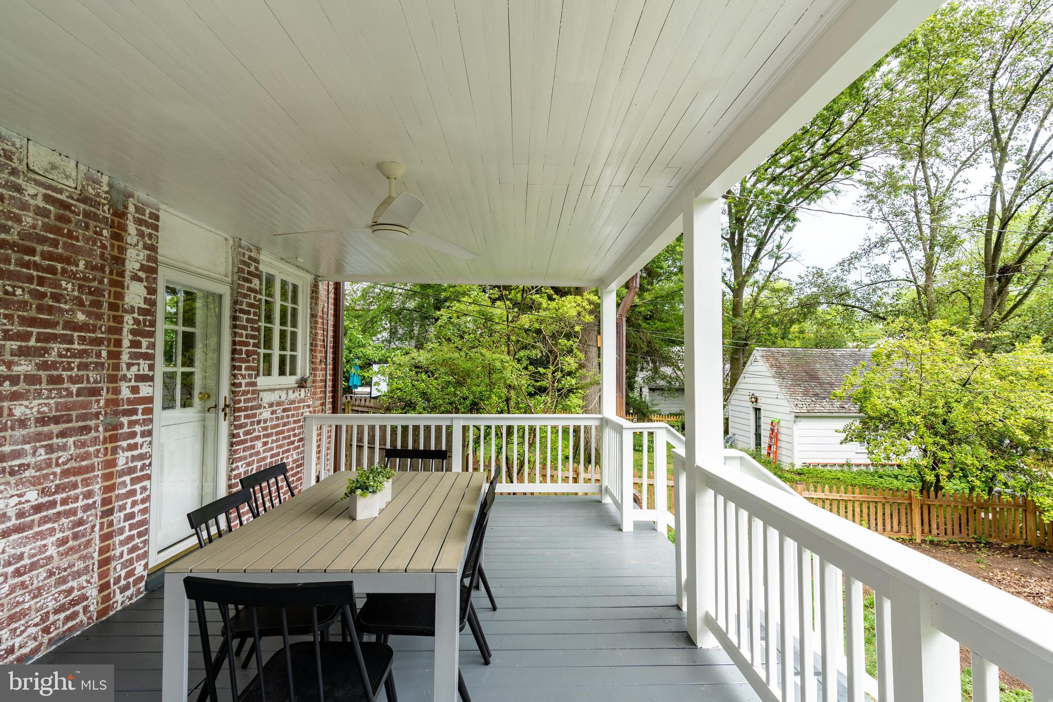 323 Tunbridge Road Baltimore, MD 21212 - Photo 52 of 53 Enjoy alfresco gatherings on the renovated porch