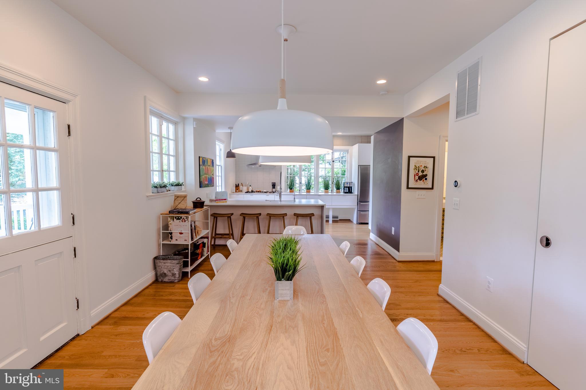 323 Tunbridge Road Baltimore, MD 21212 - Photo 9 of 53 Newly renovated open-concept kitchen and dining