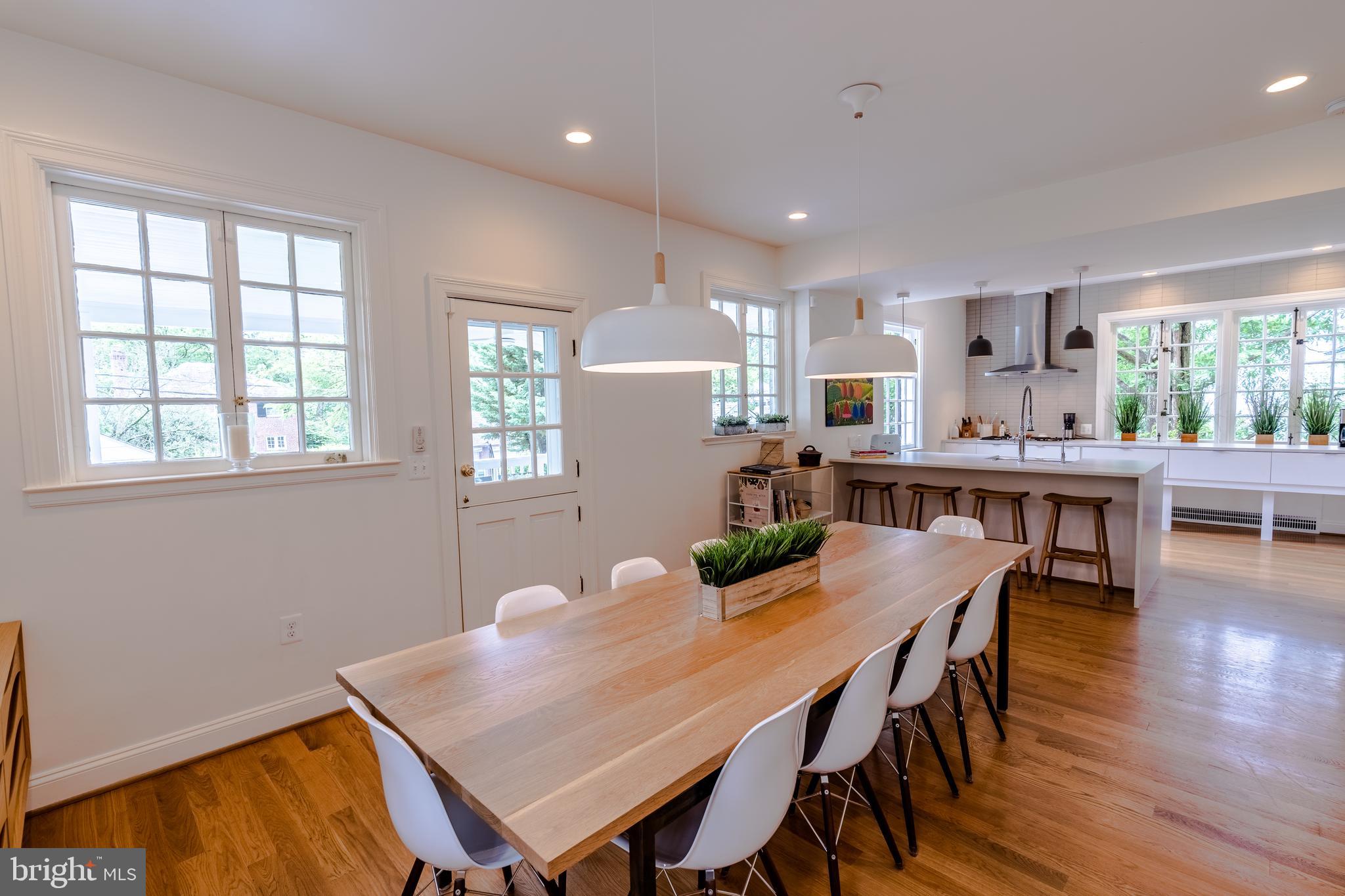 323 Tunbridge Road Baltimore, MD 21212 - Photo 10 of 53 Newly renovated open-concept kitchen and dining