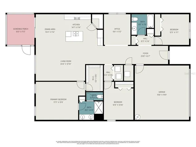 a picture of a refrigerator in a kitchen