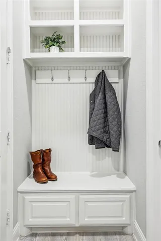 a close view of door