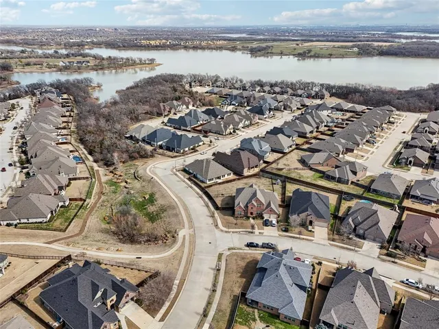 a view of a lake with a mountain