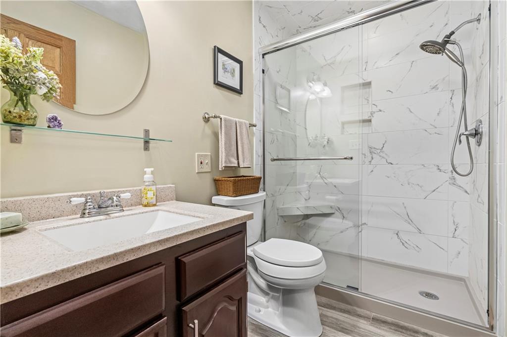 952 Bush Road New Alexandria, PA 15670 - Photo 17 of 50 Main Hall Full Bath, Updated. Step in Shower.