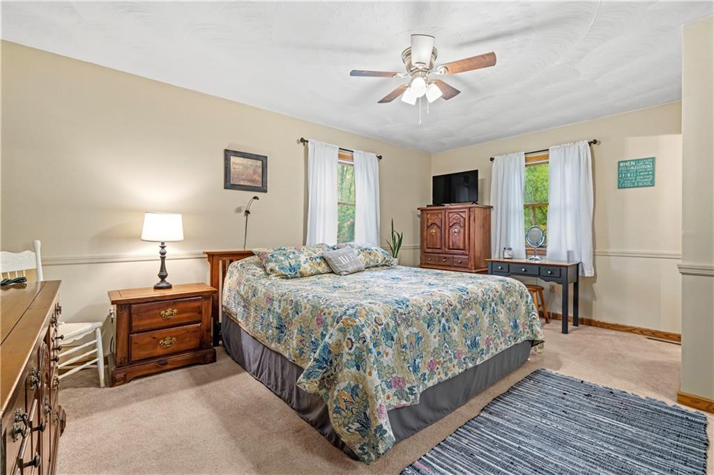 952 Bush Road New Alexandria, PA 15670 - Photo 18 of 50 Open and spacious, double closets, ensuite bath with soaking tub.