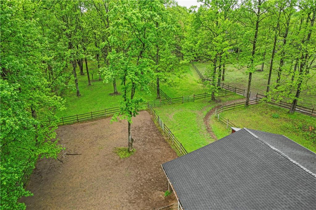 952 Bush Road New Alexandria, PA 15670 - Photo 32 of 50 View of 2 of the 3 Paddocks, Lush fenced sheltered pastures with the dense tree lines offer shade and protection.
