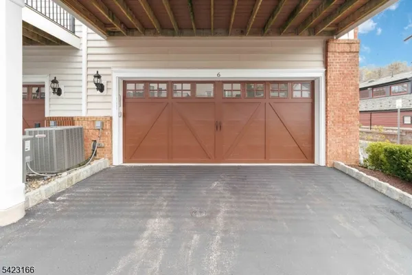 a view of a indoor garage