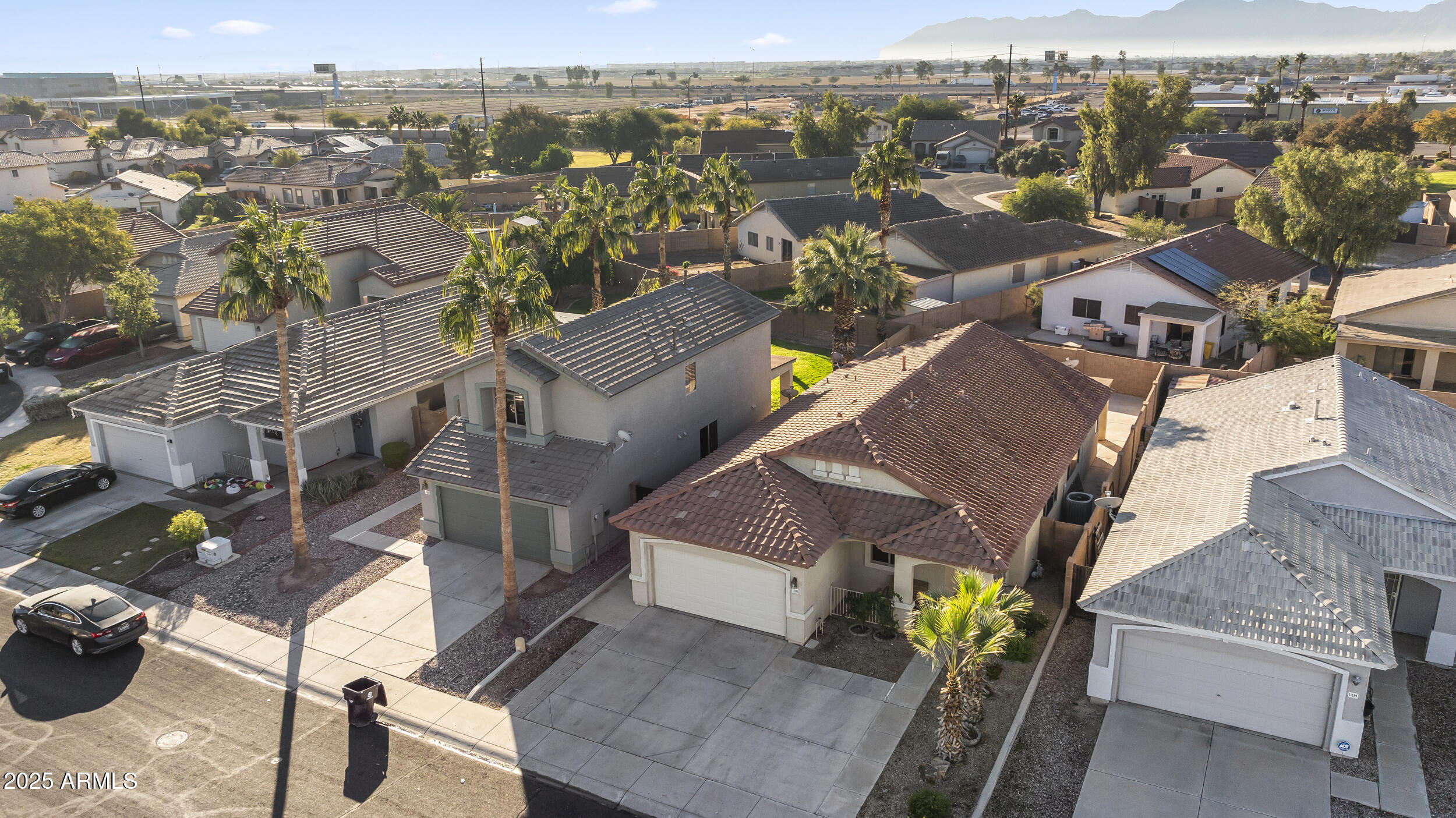 11185 West Coronado Road Avondale, AZ 85392 - Photo 35 of 46 an aerial view of a house with a garden