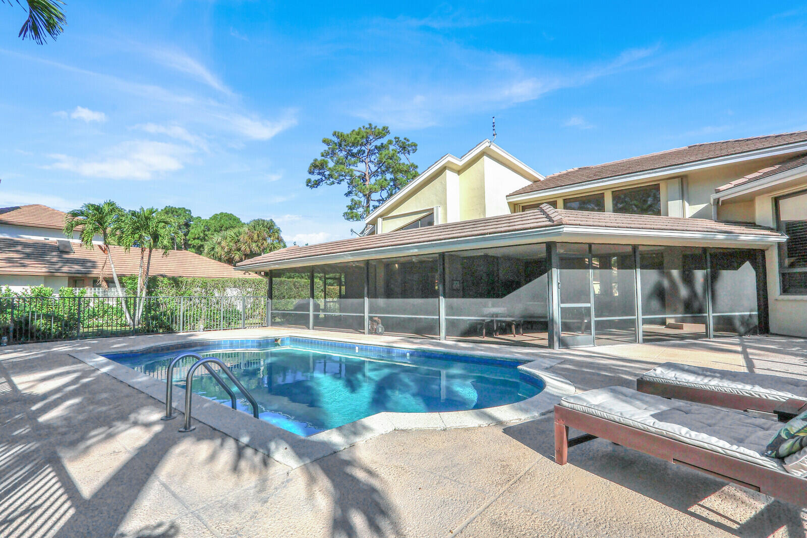 208 Turnberry Court South Atlantis, FL 33462 - Photo 26 of 44 Fenced in Pool area