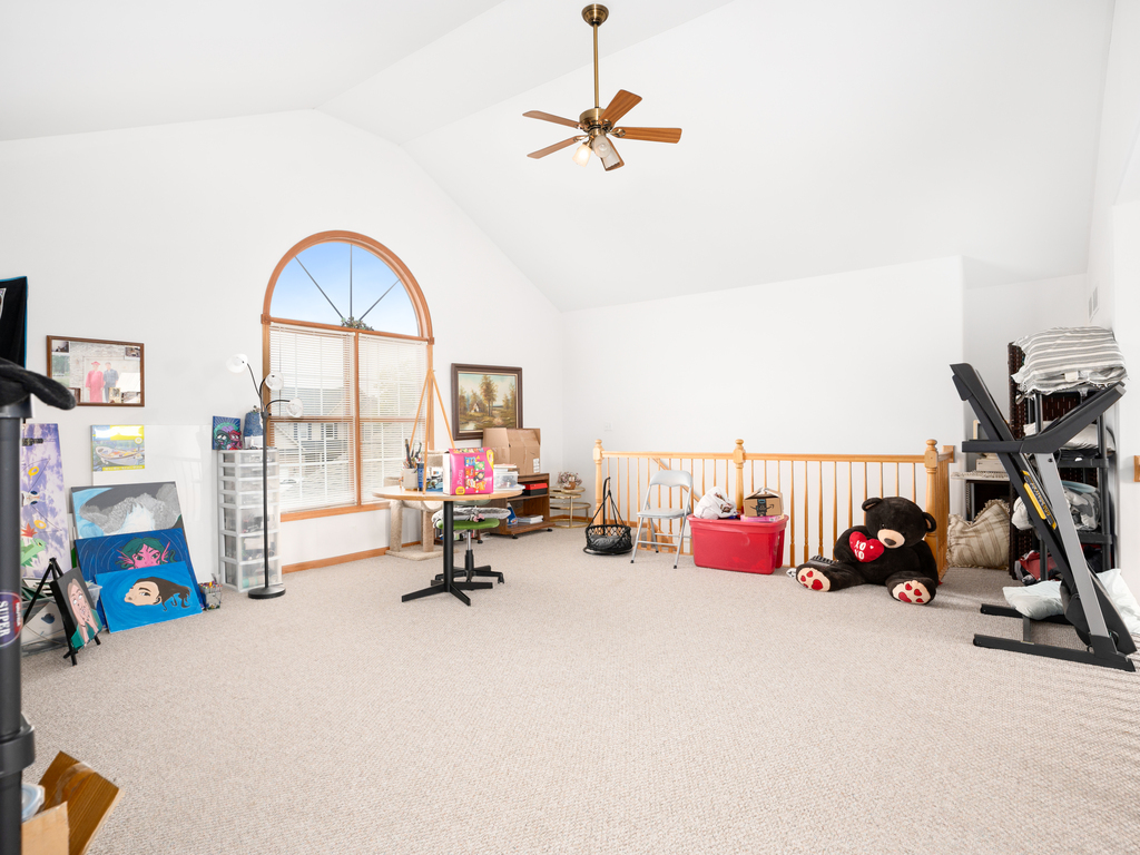 704 Clifford Drive Minooka, IL 60447 - Photo 19 of 25 a view of a room with gym equipment
