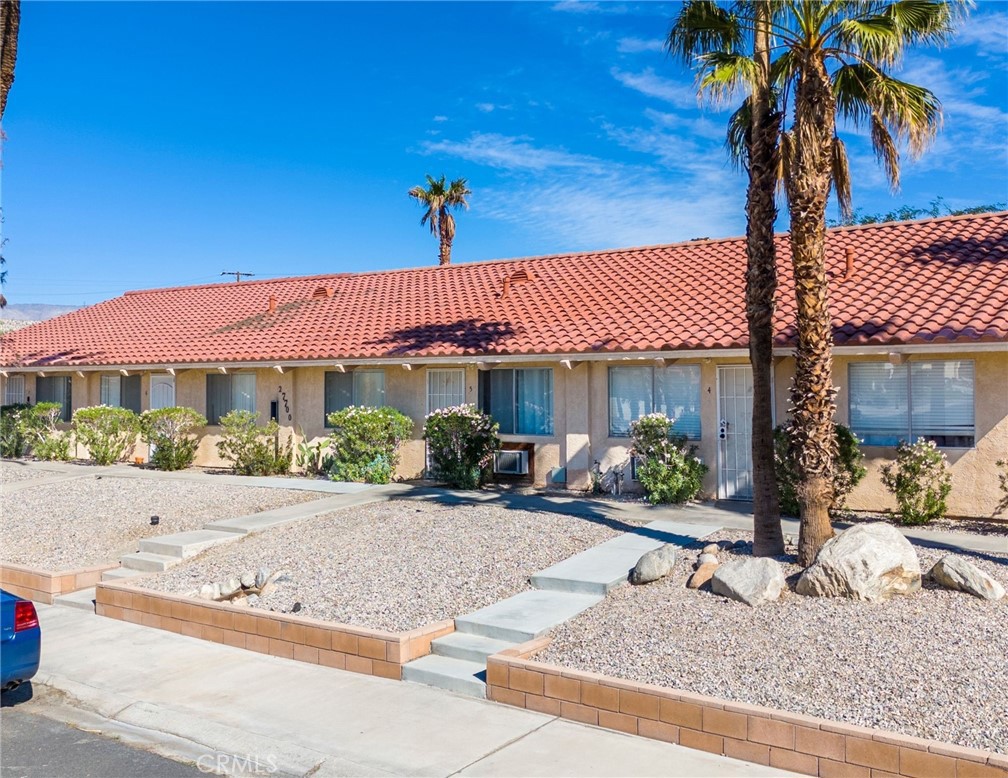 27700 Avenida Terrazo Cathedral City, CA 92234 - Photo 23 of 25 a front view of a house with garden