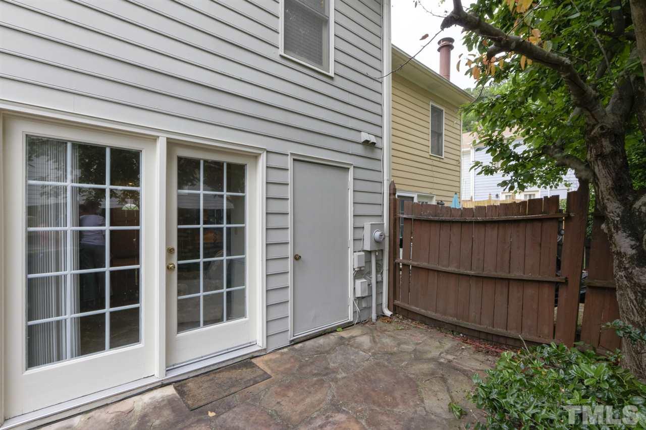 5620 Split Oak Way Raleigh, NC 27609 - Photo 22 of 24 Patio in rear with fence for privacy