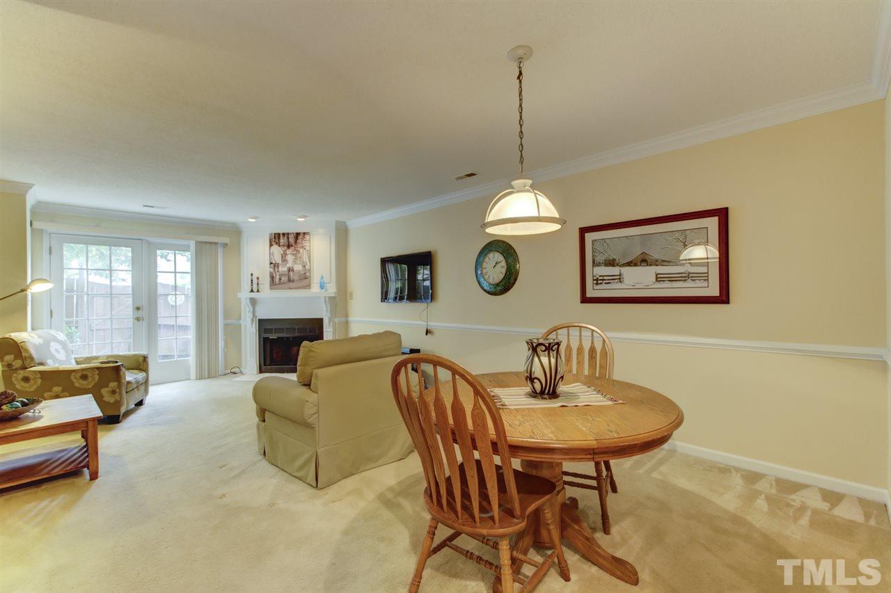 5620 Split Oak Way Raleigh, NC 27609 - Photo 6 of 24 Open Dining to Family Room Living Space
