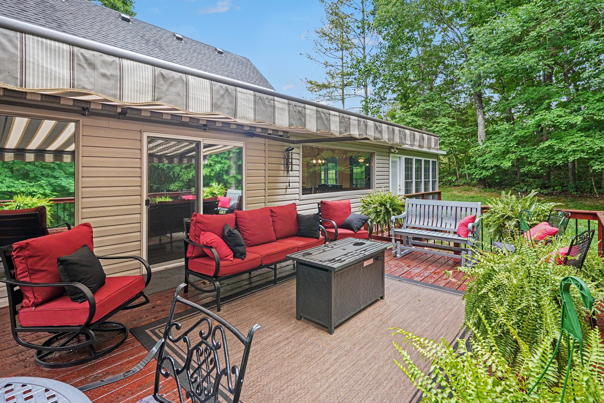 5833 Highway 76 East Springfield, TN 37172 - Photo 43 of 66 a outdoor living space with furniture and a potted plant