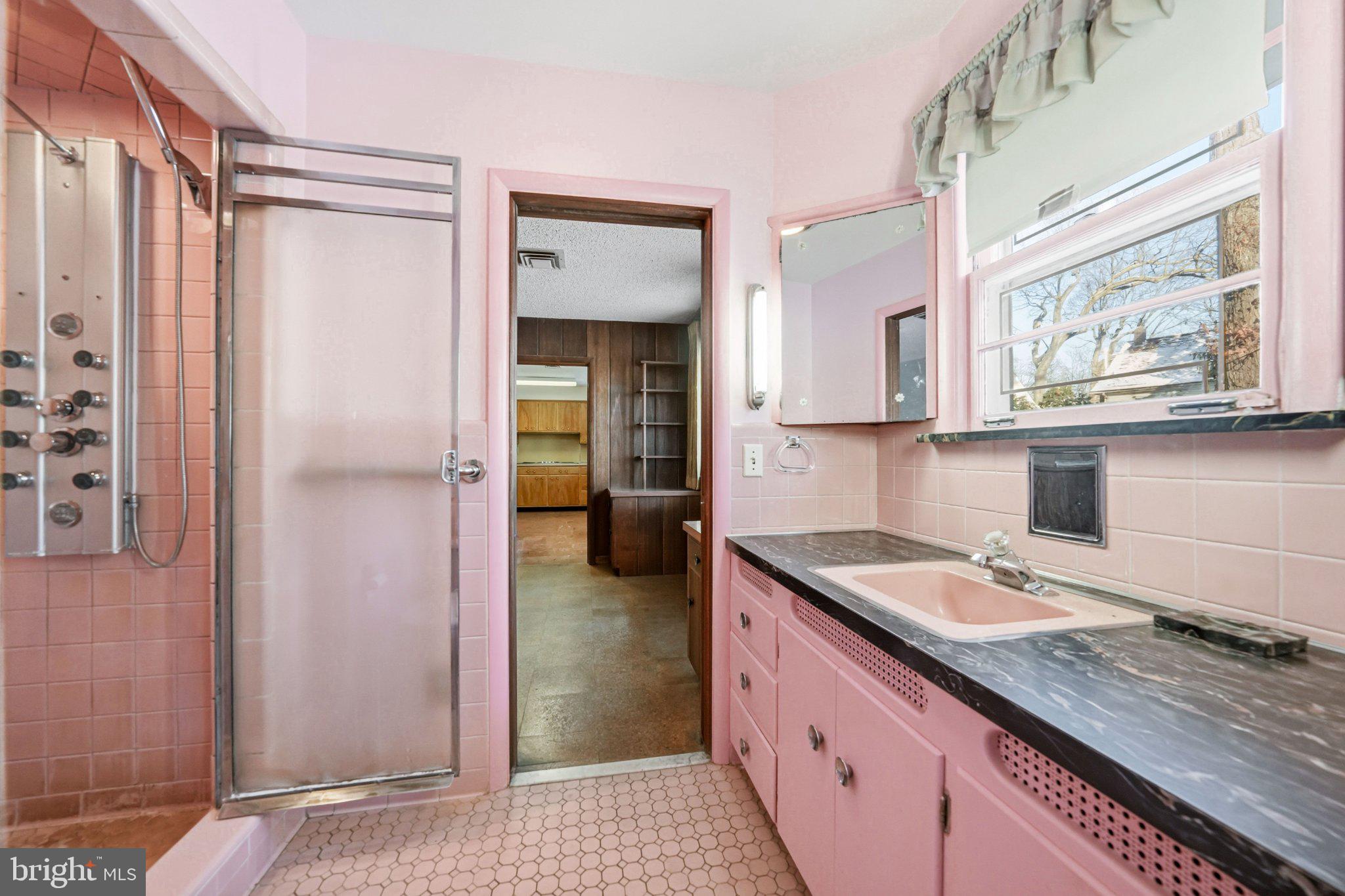 23 Lake Street Bridgeton, NJ 08302 - Photo 33 of 64 Charming retro pink bathroom oasis.
