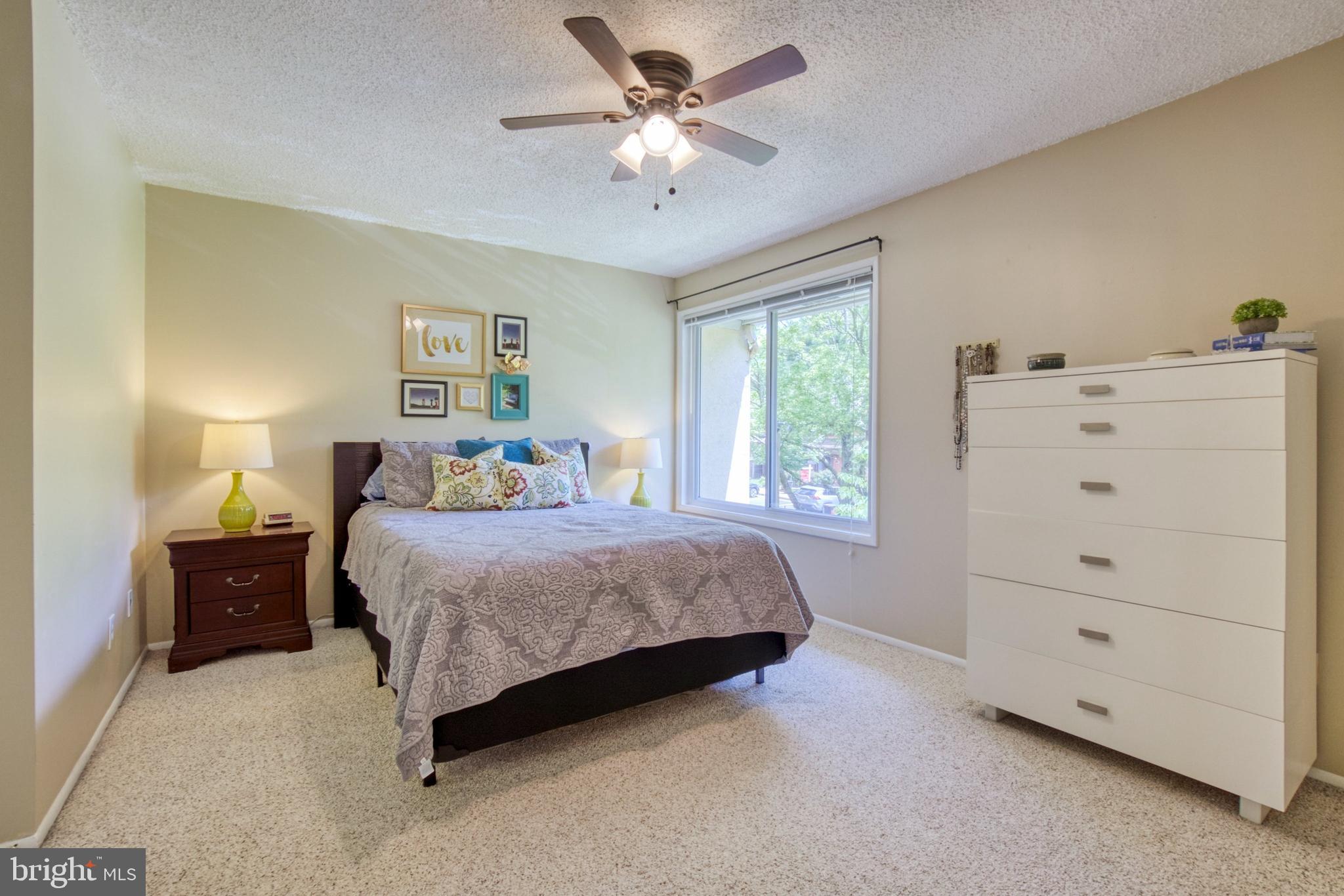 2156 Cartwright Place Reston, VA 20191 - Photo 16 of 35 Main bedroom ceiling fan adds year-round comfort