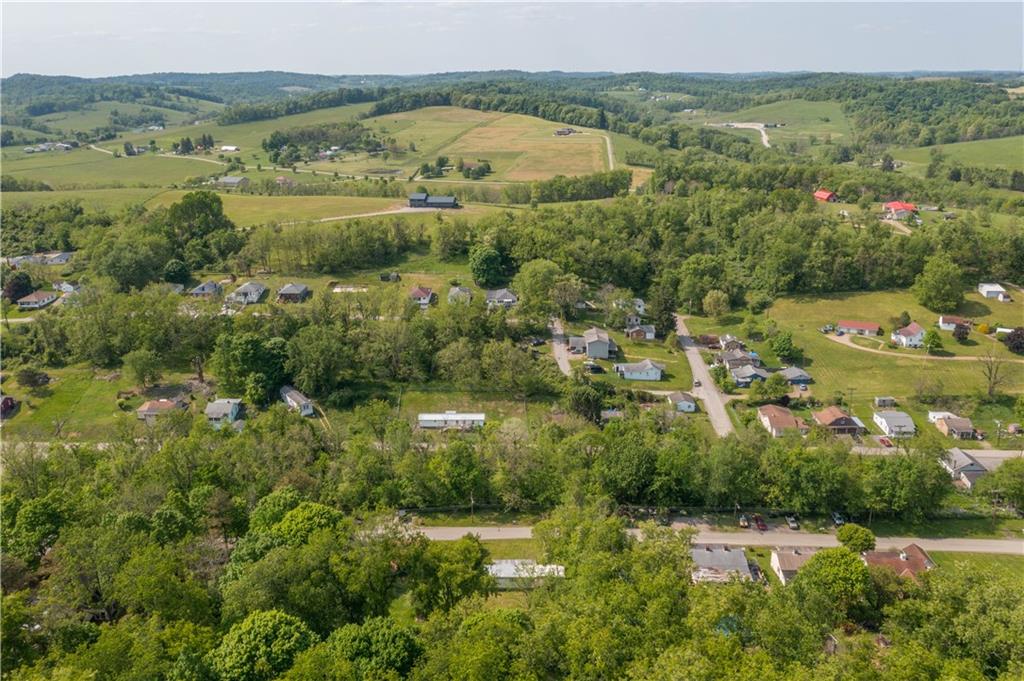 114 Ontario Road Scenery Hill, PA 15360 - Photo 16 of 18 an aerial view of residential houses with outdoor space and trees
