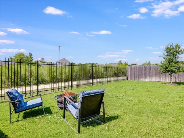 a view of an outdoor space and yard