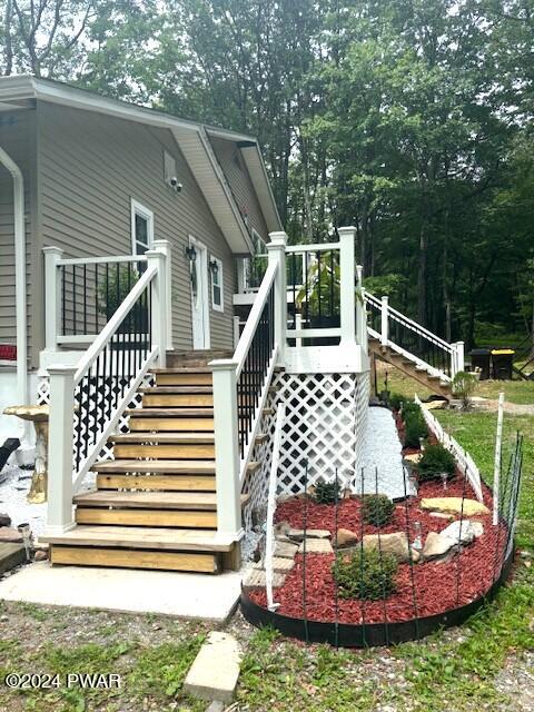 1113 Bracts Road Effort, PA 18330 - Photo 3 of 27 a view of outdoor space deck and swimming pool