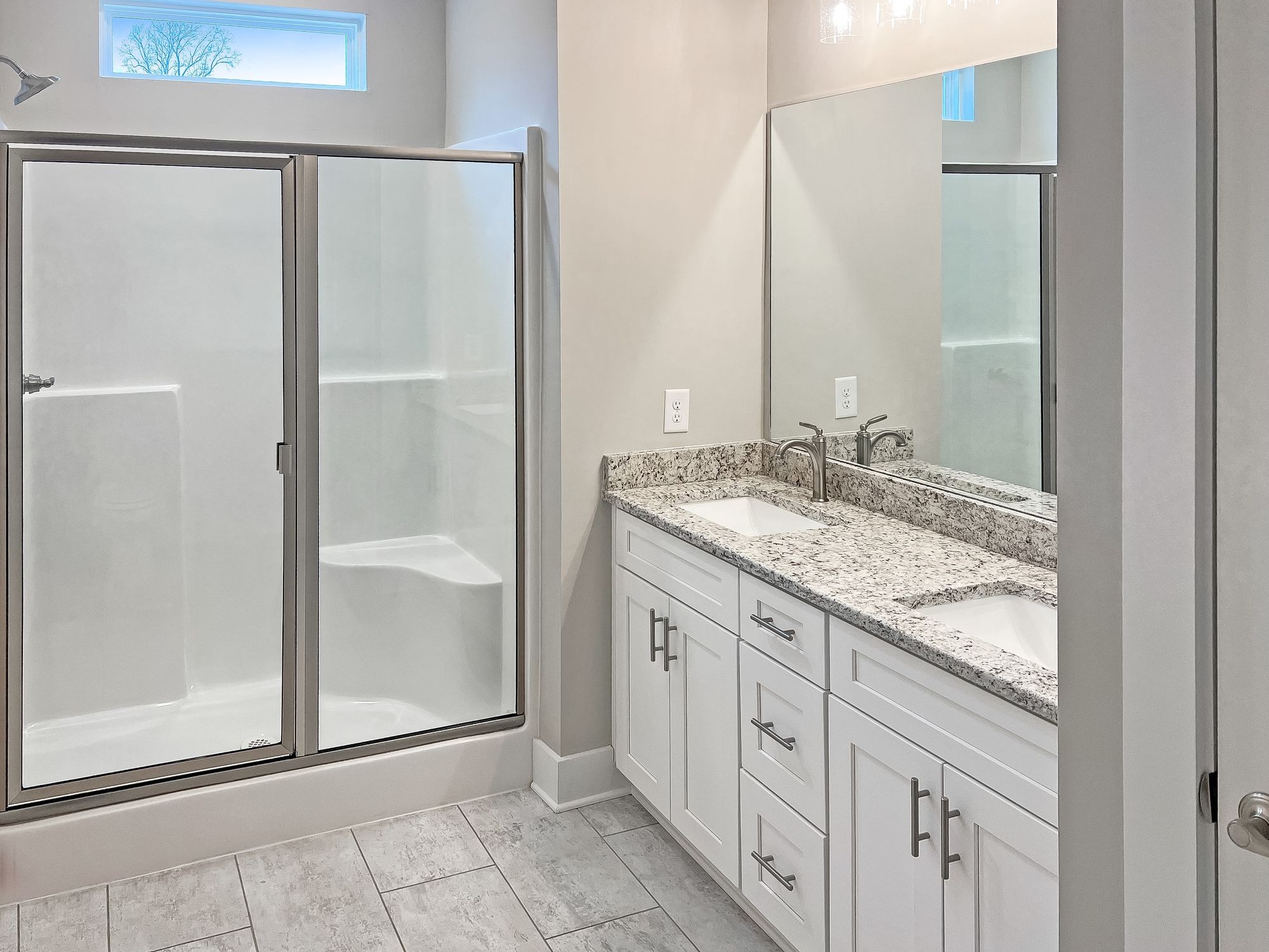 5140 Starks Road Cross Plains, TN 37049 - Photo 10 of 17 a bathroom with a granite countertop sink and a mirror