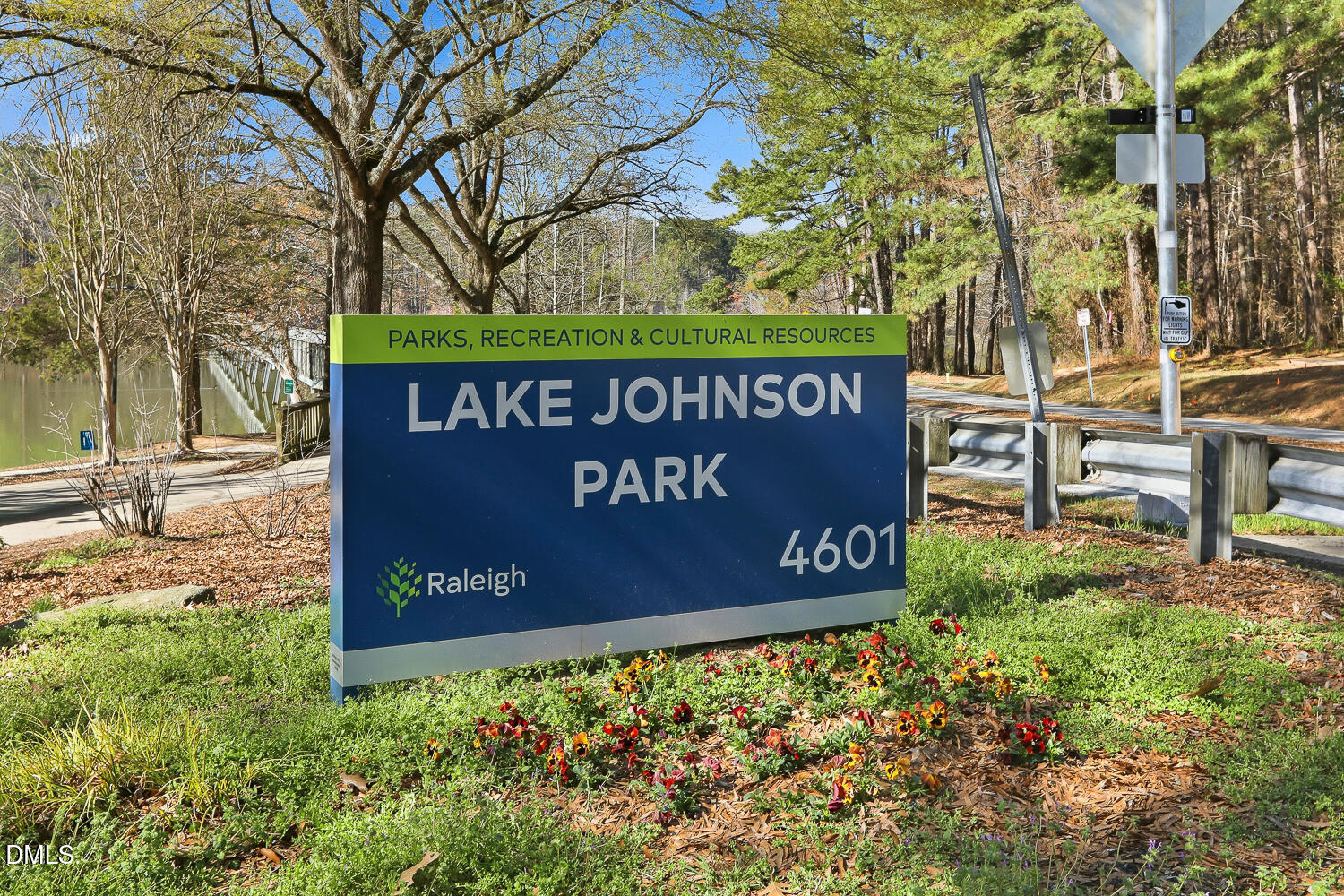 1220 Stoneferry Lane Raleigh, NC 27606 - Photo 29 of 40 a sign on the side of the road