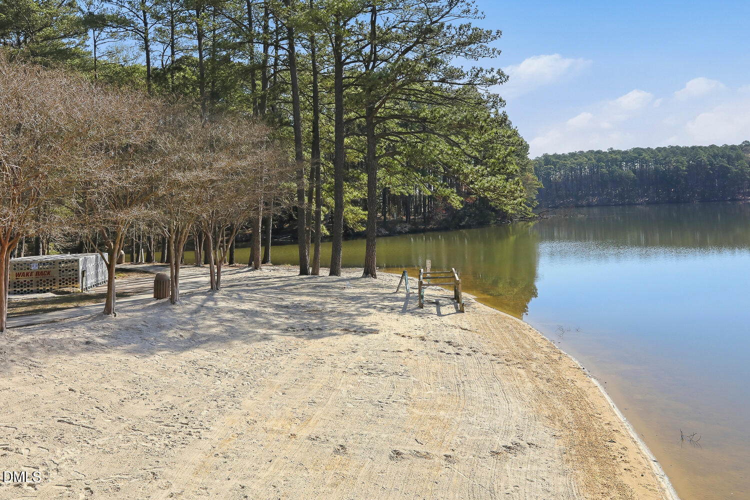 1220 Stoneferry Lane Raleigh, NC 27606 - Photo 32 of 40 a view of a lake with a trees