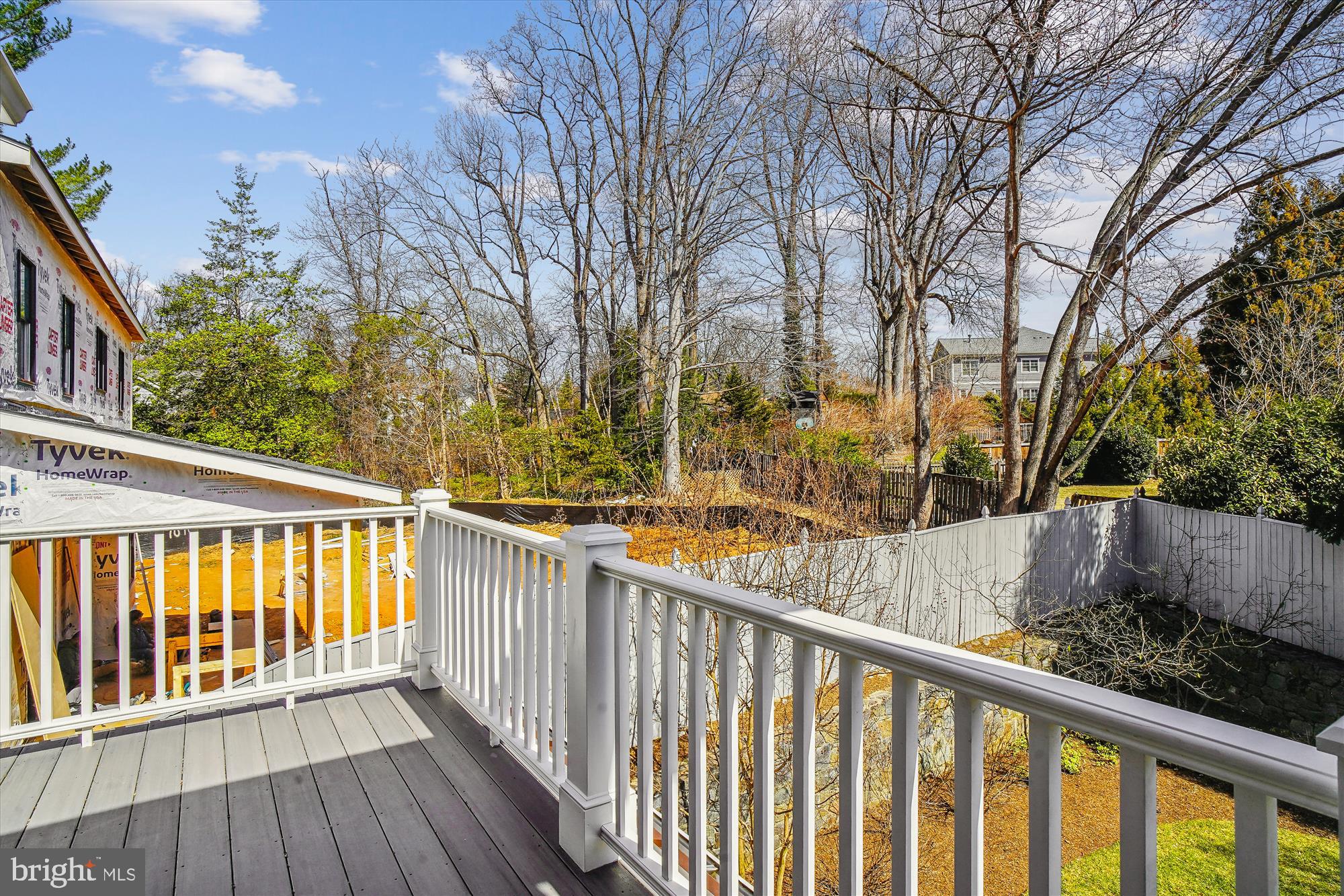 6603 Pyle Road Bethesda, MD 20817 - Photo 48 of 91 Private balcony with TREX