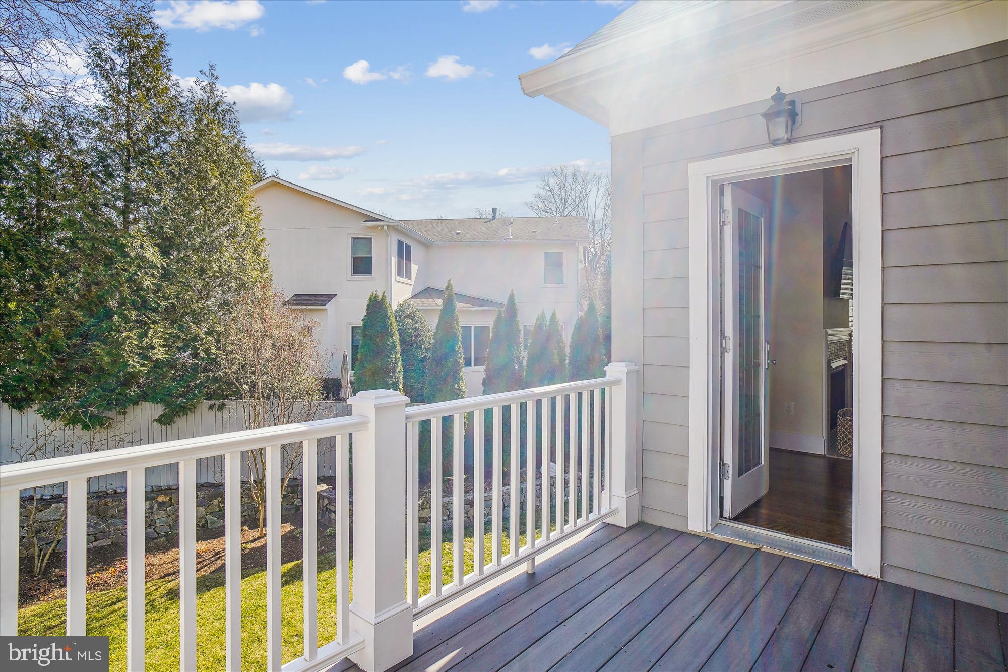 6603 Pyle Road Bethesda, MD 20817 - Photo 49 of 91 a view of a house with porch and wooden floor