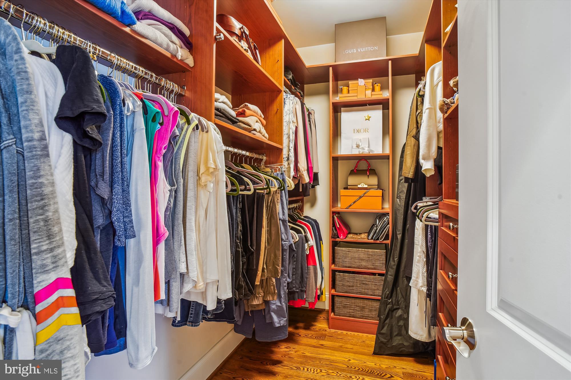6603 Pyle Road Bethesda, MD 20817 - Photo 50 of 91 a view of walk in closet with clothes