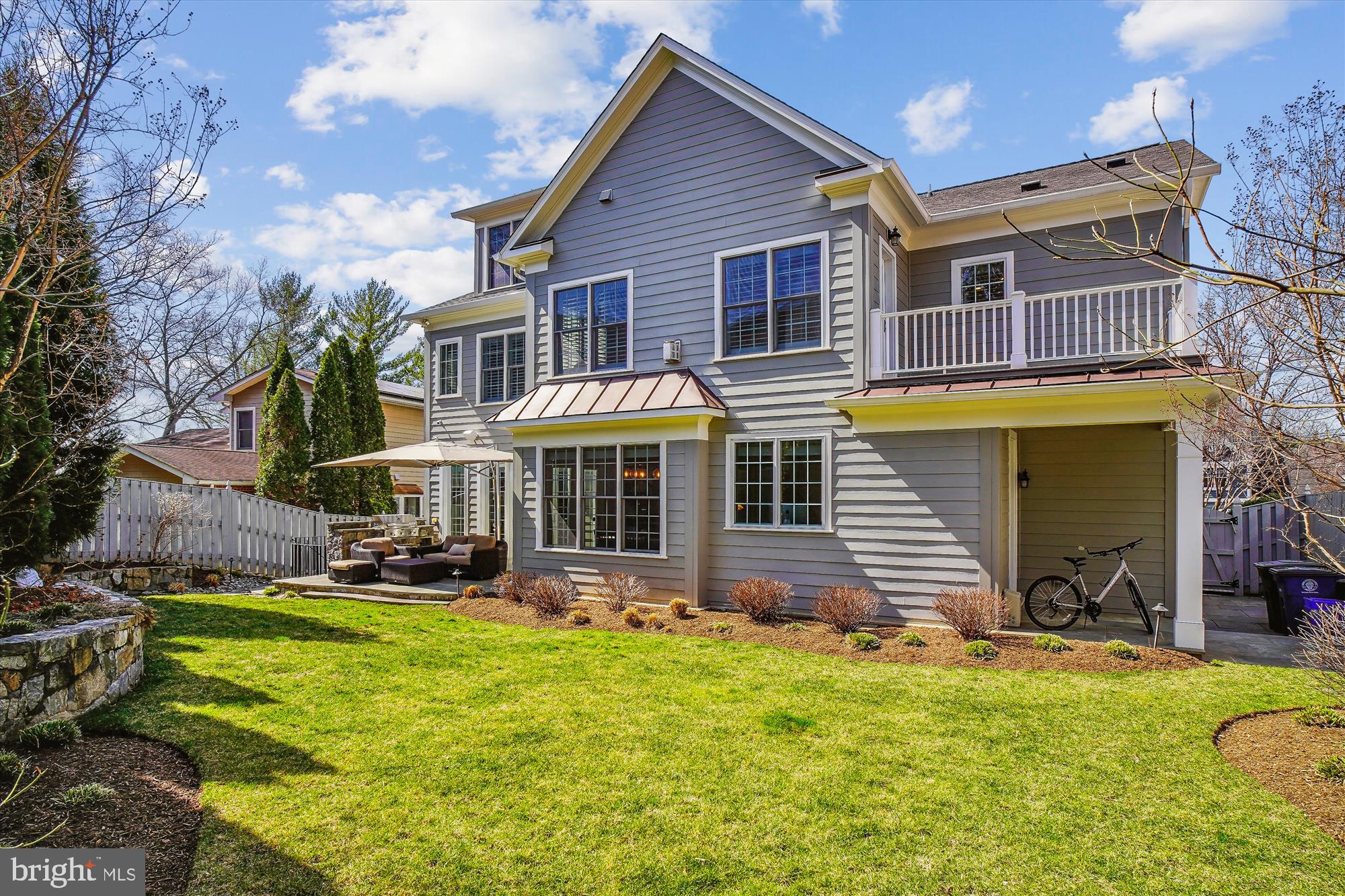 6603 Pyle Road Bethesda, MD 20817 - Photo 85 of 91 Rear view of the home