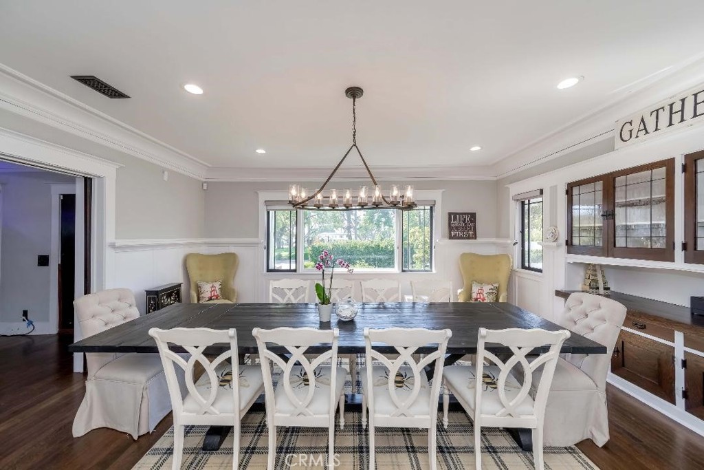 6554 Friends Avenue Whittier, CA 90601 - Photo 6 of 16 a view of a dining room with furniture window and outside view