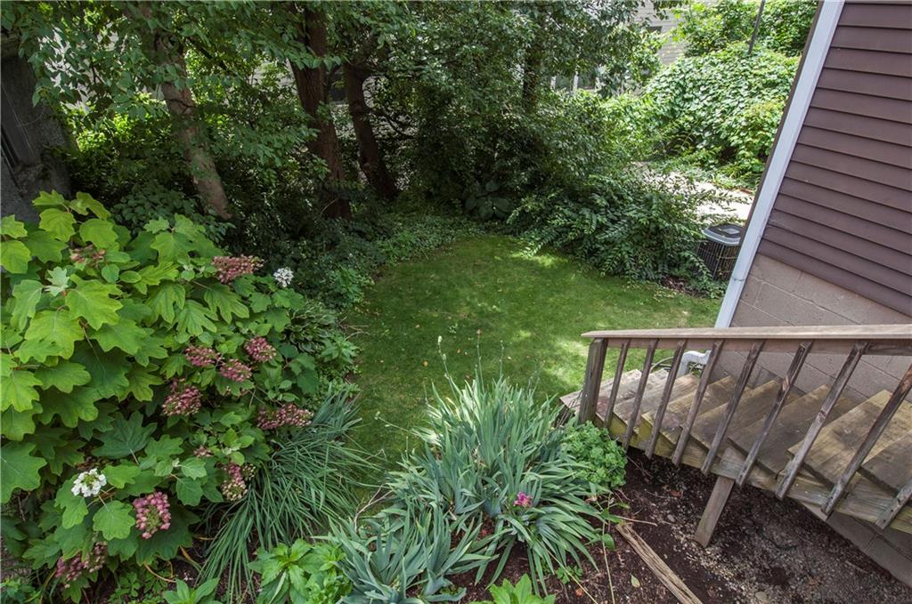 5640 Marlborough Road Pittsburgh, PA 15217 - Photo 16 of 16 Nicely landscaped back yard provides a setting for entertaining and relaxing.