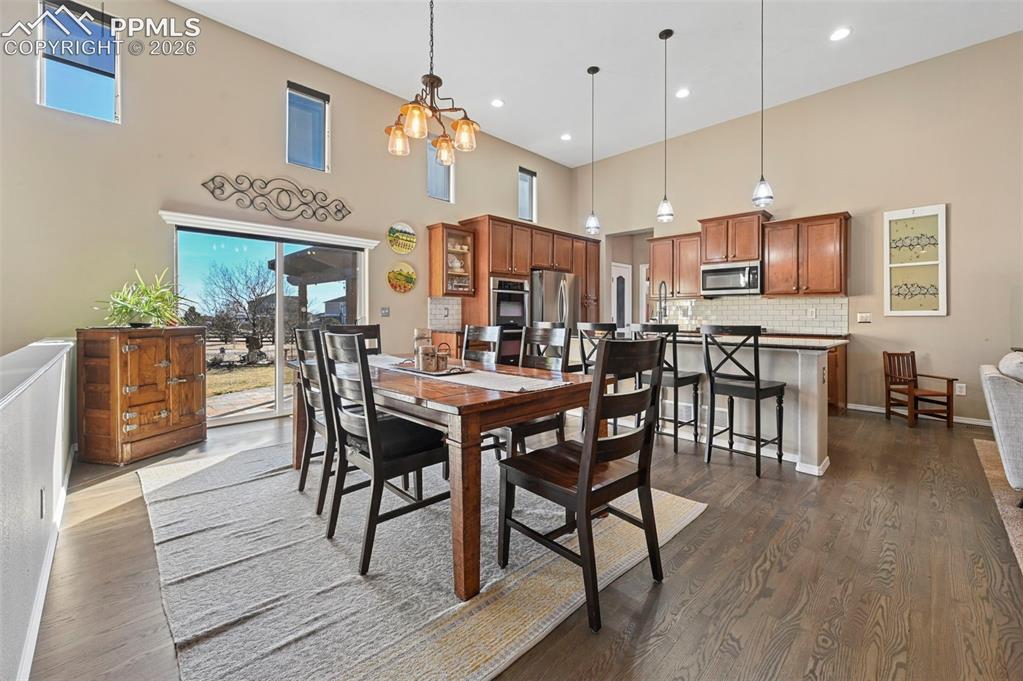 7216 Sylamore Way Peyton, CO 80831 - Photo 4 of 30 Walk out dining area.